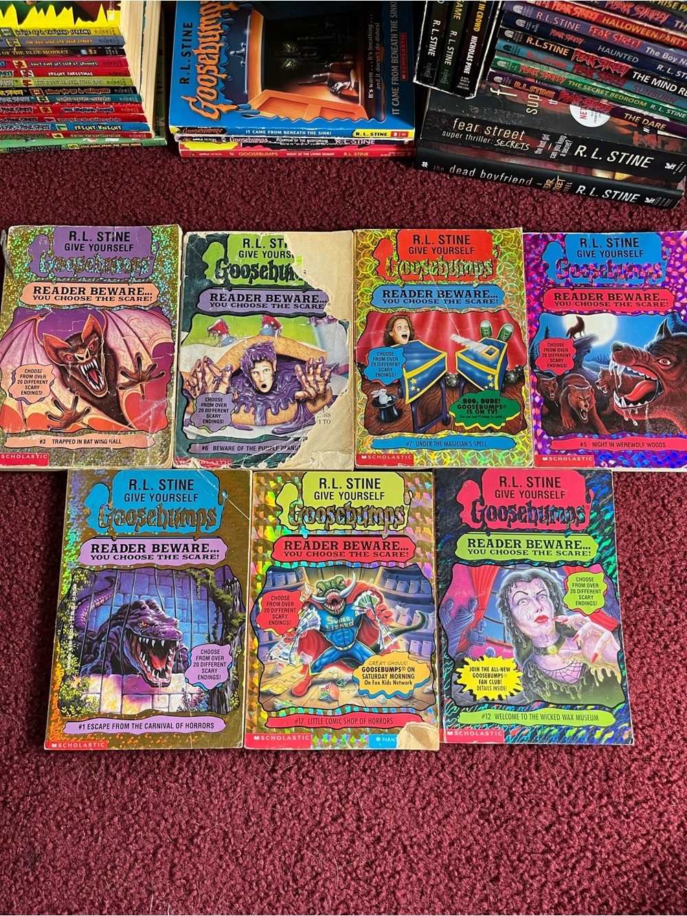 Vintage Goosebumps—Give Yourself Goosebumps book R.L. Stine